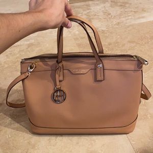 Henri Bendel West 57th leather satchel